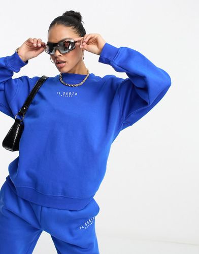 Sweat d'ensemble oversize - de cobalt - Il Sarto - Modalova