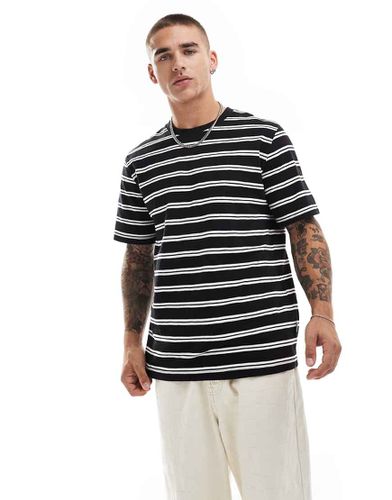 T-shirt oversize à rayures - Jack & Jones - Modalova