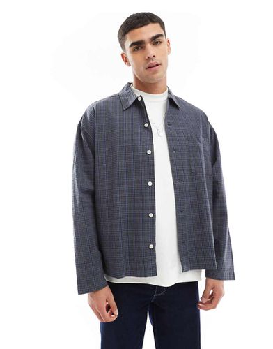 Chemise à carreaux coupe carrée - Jack & Jones - Modalova