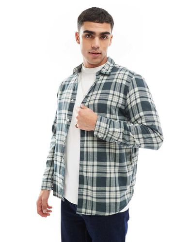 Chemise à carreaux - Vert/blanc - Jack & Jones - Modalova