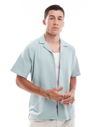 Chemise texturée oversize avec col à revers - pâle - Jack & Jones - Modalova