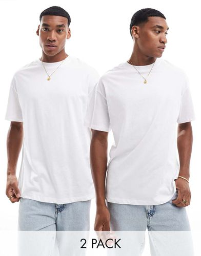 Lot de 2 t-shirts oversize - Jack & Jones - Modalova