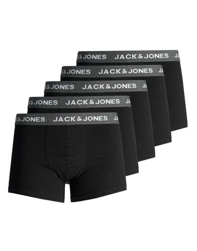 Lot de 5 boxers - foncé chiné - Jack & Jones - Modalova