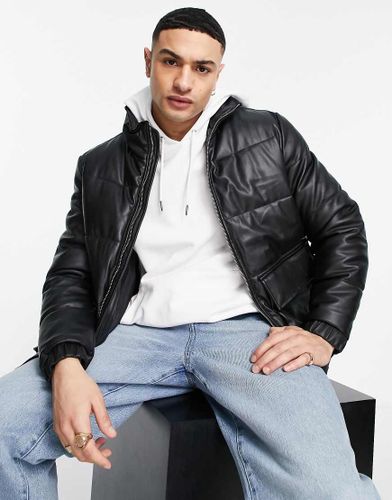 Originals - Doudoune en imitation cuir - Jack & Jones - Modalova