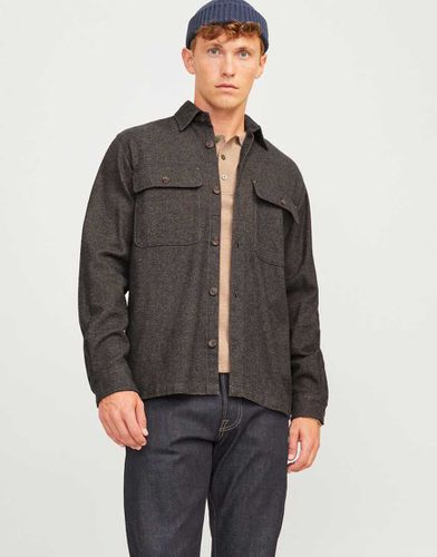 Raymond - Veste - Marron foncé chiné - Jack & Jones - Modalova