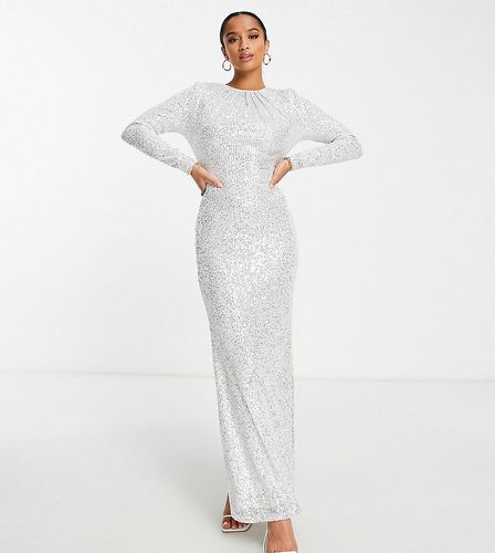 Modest - Robe longue à manches longues avec sequins - Jaded Rose Petite - Modalova