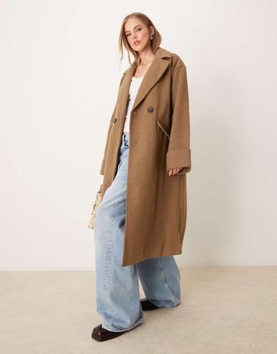 Manteau long en laine mélangée - clair - Jdy - Modalova