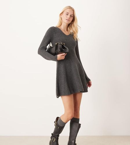 Robe patineuse courte en maille - fonc - Jdy Tall - Modalova