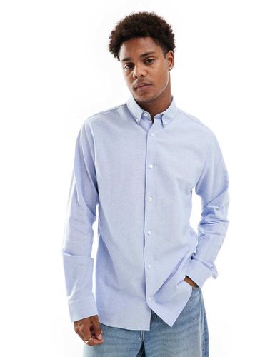 JJ Rebel - Chemise Oxford - Bleu - Jj Rebel - Modalova