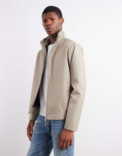 Blouson Harrington  fermeture clair double sens - Beige - Jj Rebel - Modalova