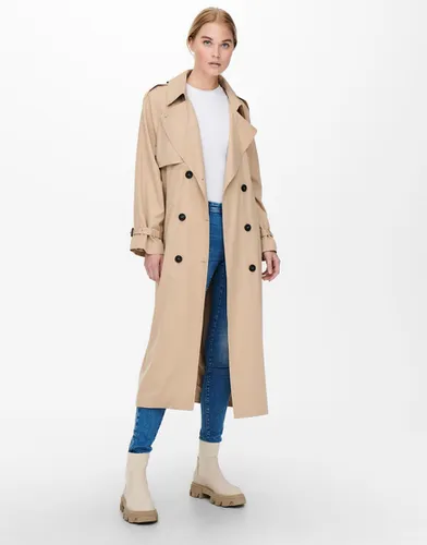 Trench-coat - Taupe - Only - Modalova