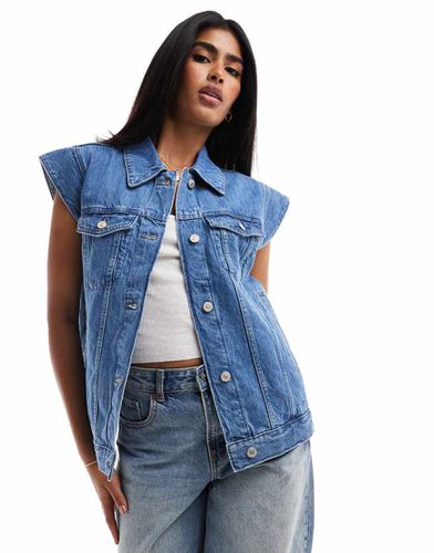 Veste sans manches en jean - moyen - Only - Modalova