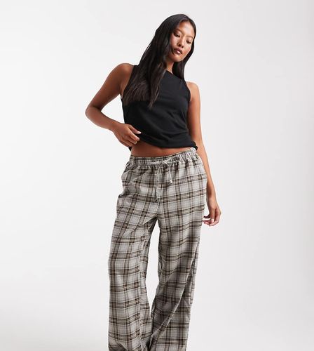 Pantalon  carreaux ample  enfiler - Only Petite - Modalova