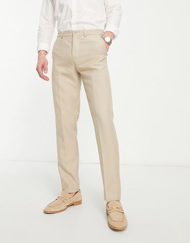 Pantalon de costume slim - Beige - Only & Sons - Modalova