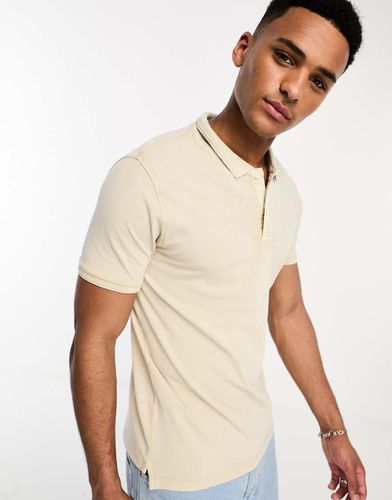 Polo - Beige délavé - Only & Sons - Modalova