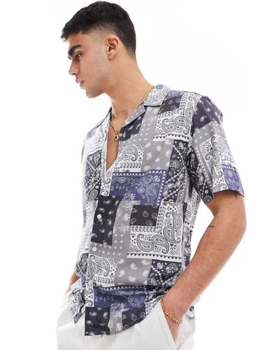 Resort - Chemise à imprimé bandana - Only & Sons - Modalova