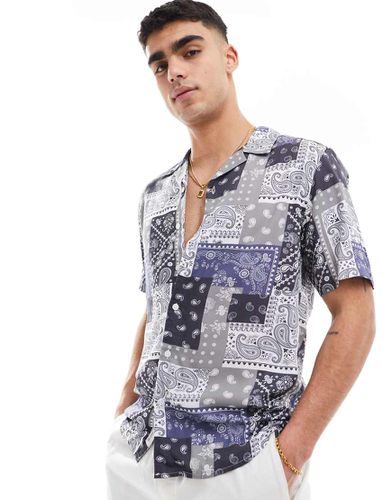 Resort - Chemise à imprimé bandana - Only & Sons - Modalova