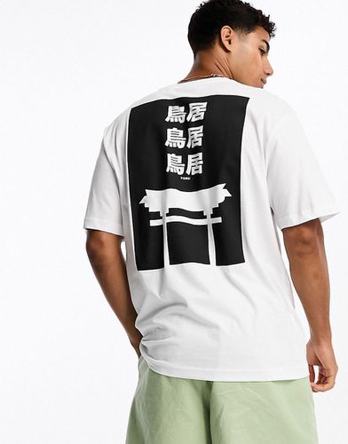 T-shirt oversize avec imprimé temple - Only & Sons - Modalova