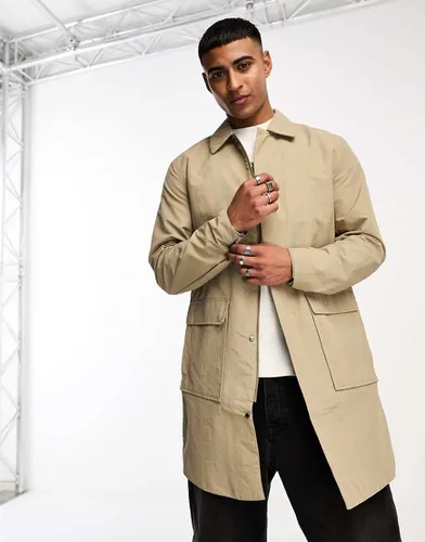 Trench long - Beige - Only & Sons - Modalova