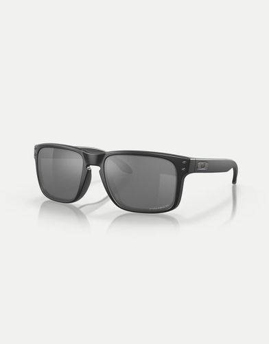 Holbrook™ - Lunettes de soleil carrées à verres miroir gris polarisés - mat - Oakley - Modalova