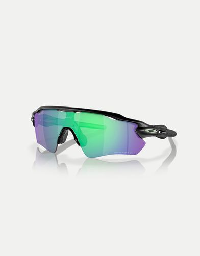 Radar® ev path® - Lunettes de soleil masque à verres miroir verts polarisés - mat - Oakley - Modalova