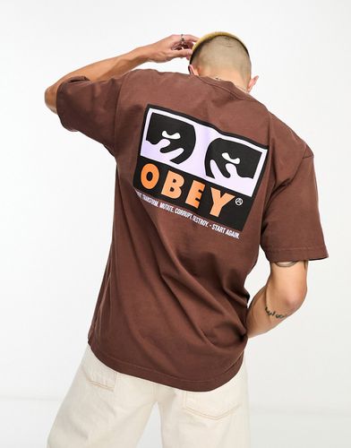 Subvert - T-shirt - Marron - Obey - Modalova
