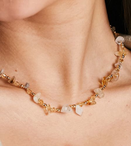 Collier de perles en plaqué or - Orelia - Modalova