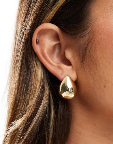 Boucles d'oreilles oversize effet goutte d'eau - Other Stories - Modalova