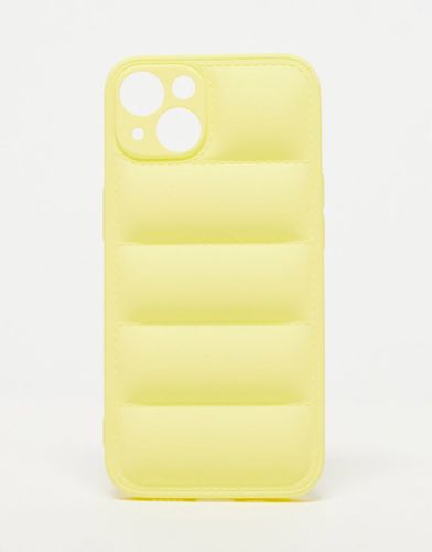 LMNADE - Coque effet matelassé pour iPhone 13 - Jaune - Phone Accessories - Modalova