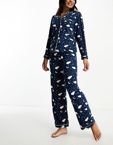 Midnight - Pyjama avec pantalon et chemise boutonnée - Loungeable - Modalova