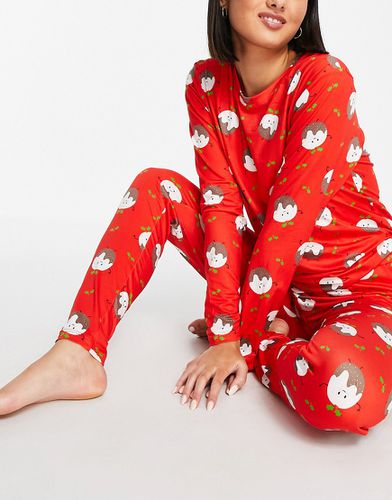 Pyjama motif pudding de Noël - Loungeable - Modalova