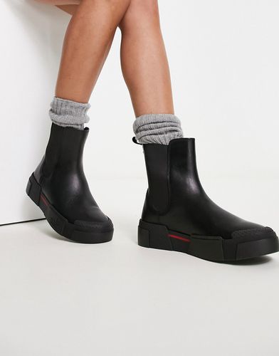 Bottes chunky à enfiler - Noir - Love Moschino - Modalova