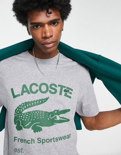 T-shirt à grand logo - Lacoste - Modalova