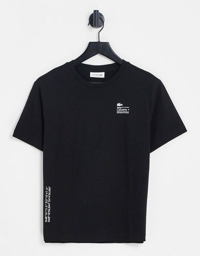 Lacoste - T-shirt à logo - Noir - Lacoste - Modalova