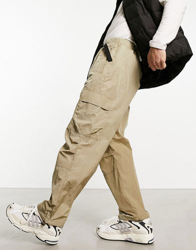 Pantalon décontracté style worker - Beige - Lacoste - Modalova