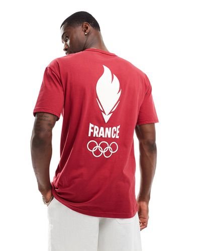 Equipe De France Paris 2024 - T-shirt imprimé dans le dos - Le Coq Sportif - Modalova