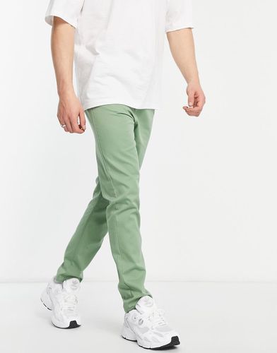 Pantalon chino à taille élastique - Le Breve - Modalova