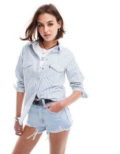 Chemise rayée style western en denim de chanvre mélangé - Levi's - Modalova