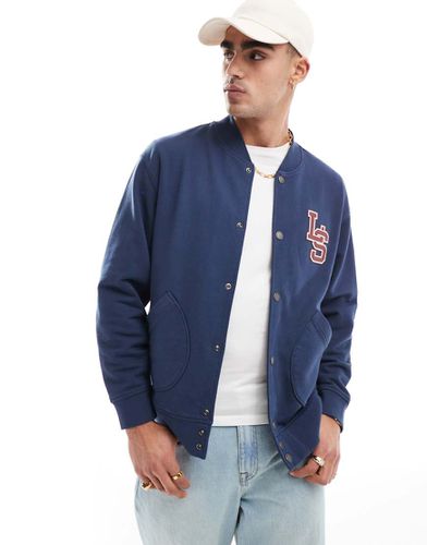 Bomber molletonné style universitaire à monogramme - Levi's - Modalova