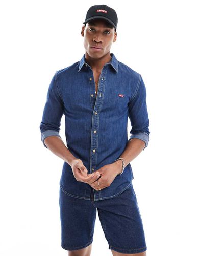 Battery - Chemise slim en chambray à logo chauve-souris - moyen - Levi's - Modalova