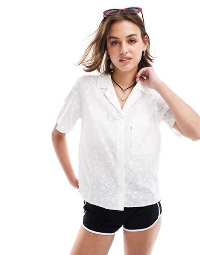 Joyce - Chemise décontractée avec col à revers, aillets et manches courtes - Levi's - Modalova