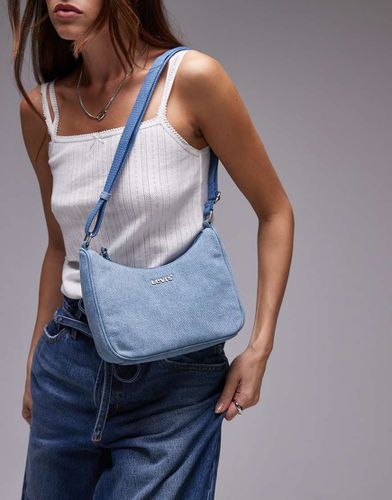 Petit sac porté épaule en denim avec logo - clair - Levi's - Modalova