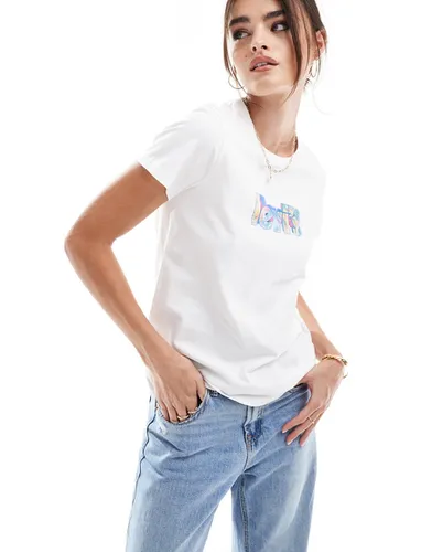 Perfect - T-shirt avec logo style poster marbré - Levi's - Modalova