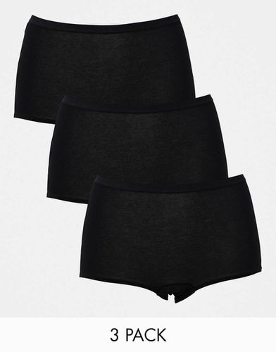 Carin - Lot de 3 boxers à taille haute - Lindex - Modalova