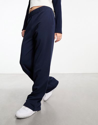 Pantalon confort coupe décontractée facile à enfiler - foncé - Monki - Modalova