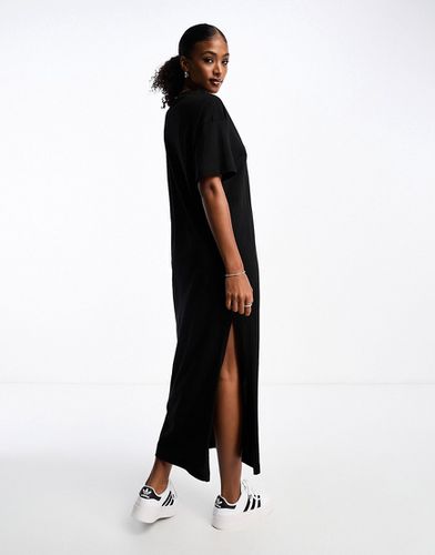 Robe t-shirt longue - délavé - Monki - Modalova