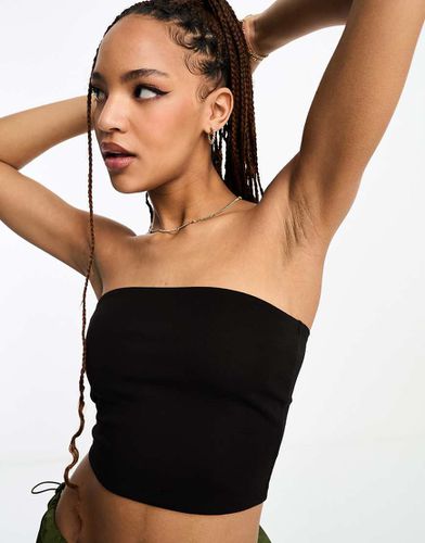 Monki - Top bustier - Noir - Monki - Modalova