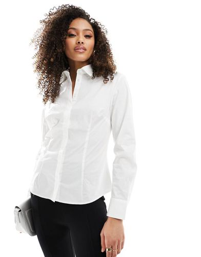 Mango - Chemise cintrée - Blanc - Mango - Modalova