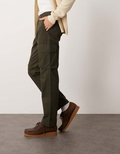 Pantalon cargo coupe droite avec poches - Mango - Modalova