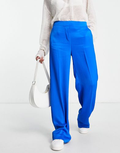 Pantalon droit ajusté - de cobalt - Mango - Modalova